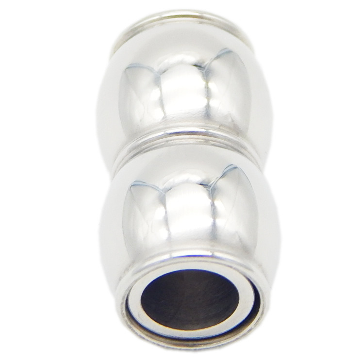 4mm 5mm 6mm Stainless Steel Magnetic Clasp Connector for Jewelry Making