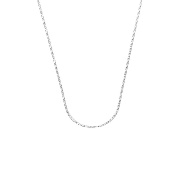 New Unique Bracelet Anklet Necklace Set Delicate PVD 18K Gold Plated Stainless Steel Skinny S Shape Twisted Rope Chain