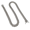 Wholesale Stainless Steel Metal Gold Plated Jewelry Cuban Chain Necklace