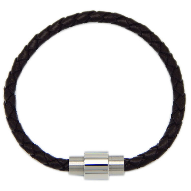 Top Quality 4mm Stainless Steel Bracelet Clasp Men Leather Bracelet Clasps