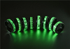 Religious Gift Glow in The Dark Black Trendy Fashion Jesus Muslim Jewelry Mens Titanium Luminous Rings