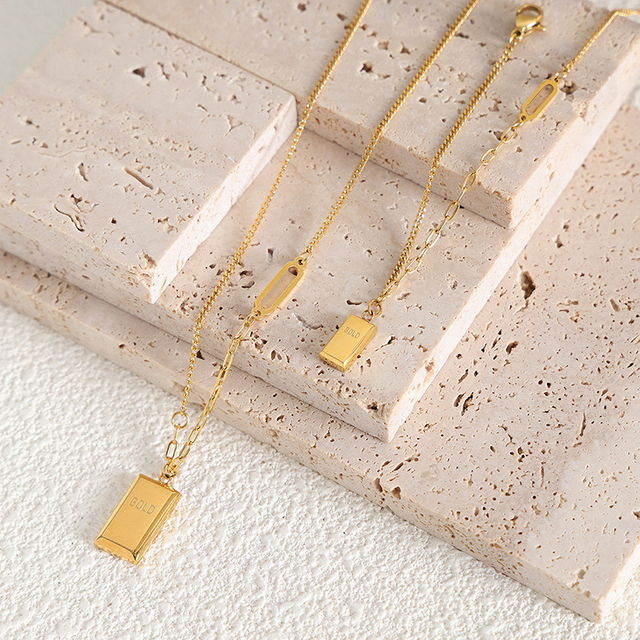 Fashion Stainless Steel Letter Gold Necklace Jewelry Set Adjustable Women Anklet Bracelet Necklace Jewelry Set for Woman