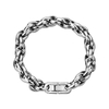 Vintage New Design Stainless Steel 6/8/11mm Twisted Chain Bracelet for Men