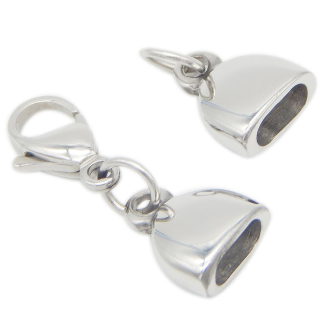 Hole Size 7.8X3.5mm Stainless Steel Clasp Lobster Clasps for Bracelet Connectors