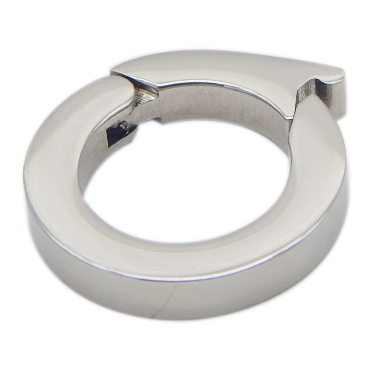 Stainless Steel Clasp DIY Bracelet Pendant Circular Clasp for Jewelry Making Accessories