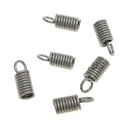 DIY Jewelry Crimp Stainless Steel Terminators Chain Cone End for for DIY Bracelet Necklace Jewelry End Connector Accessories