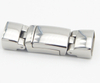 Inner Size 5*11mm Fitting Flat Leather High Polish Finish Clasps Jewelry Findings with Laser Logo