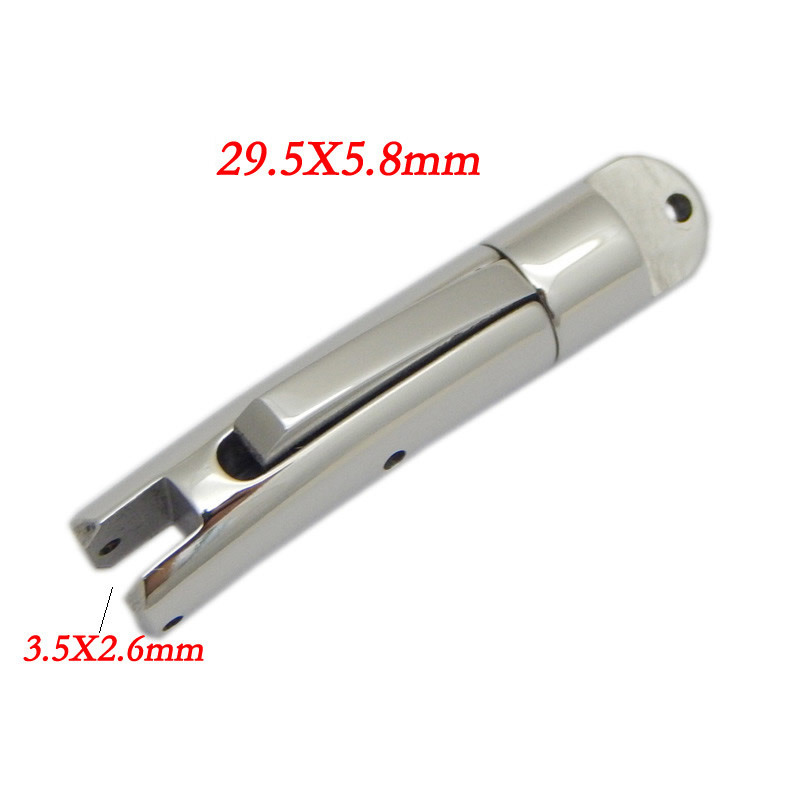 Three Styles Stainless Steel Snap Fastener Clasps for Leather Rope