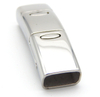 Outer Diameter 45.5X15.7X9.5mm Inner Hole 13.2X6.1mm Stainless Steel Snap Fastener Magnetic Clasp