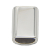 Hole Size 9.3X4.8mm Stainless Steel Clasp Shiny Magnetic Buckle for Leather Bracelet
