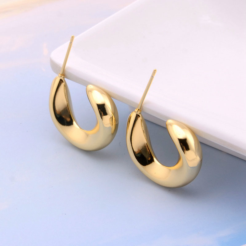 High Quality Cute CZ Pave Earring 18K Gold Plated Earring Studs Earring for Daily Life