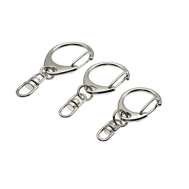 Wholesale Keychain Snap Hook Safety Hook 8 Ring Metal Snap Hooks