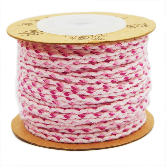 1.5mm Colorful Multi Strand Cotton Rope for Bracelet Necklace