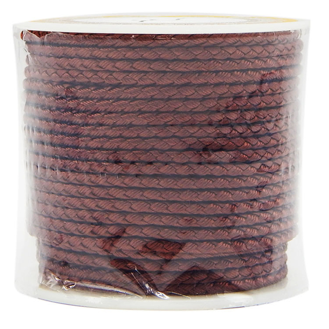 2.5 mm 3.0mm Yellow Colors Braided Nylon Cords for Bracelet Necklace