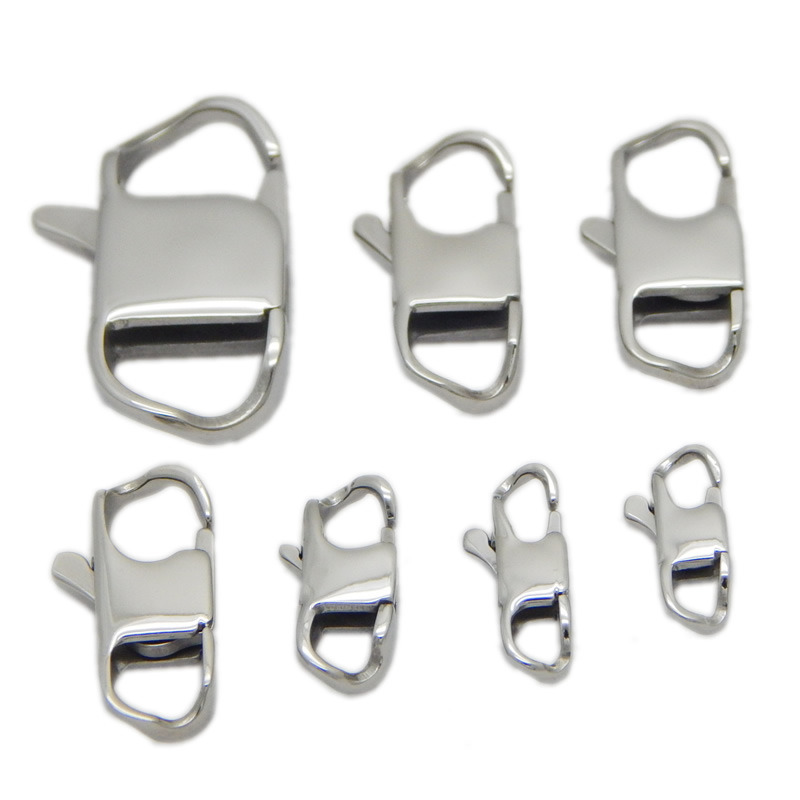 316L Stainless Steel Necklace Lobster Clasp for Jewelry DIY Making