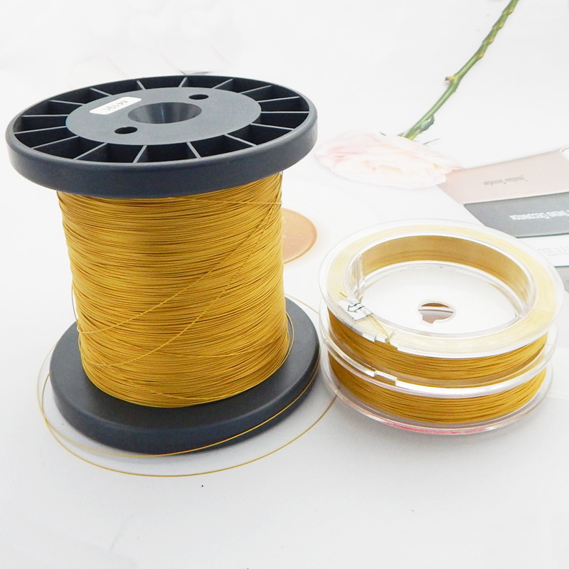 Wholesale Cheap Price 0.4mm Soft Brass Wire String for Making Bracelet Necklace Jewelry Accessory