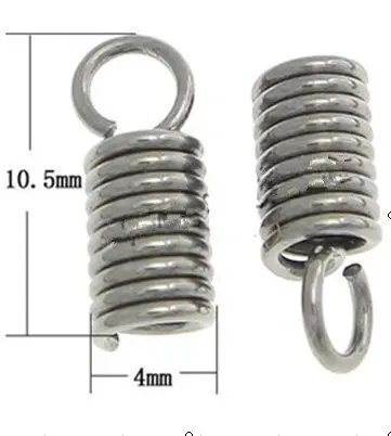 DIY Jewelry Crimp Stainless Steel Terminators Chain Cone End for for DIY Bracelet Necklace Jewelry End Connector Accessories