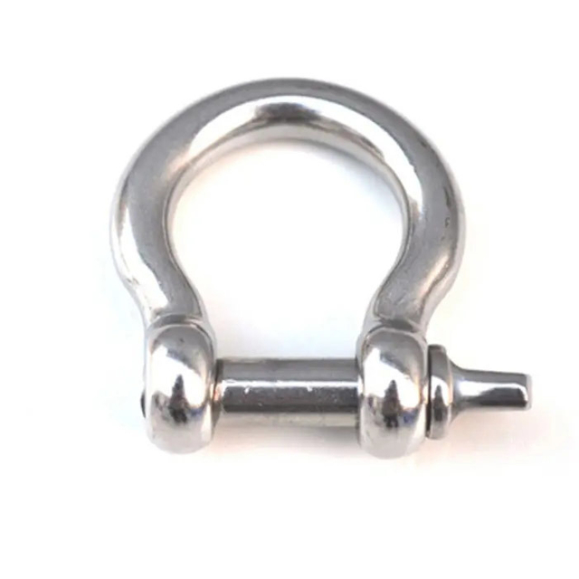 European Type Anti-Corrosion 10mm U Shape Brass Anchor Shackle for Paracord Survival Bracelet Buckle